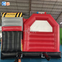 Vente flash - Château gonflable commercial pour enfants - Jeux gonflables pour enfants - Château gonflable avec toboggan