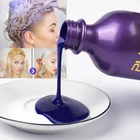 Shampooing Violet de qualité pour Salon de coiffure, ml, tonique Violet Anti-cuivreux, pas de jaune, shampooing Violet argenté, étiquette privée