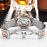 Montre mécanique automatique authentique pour homme, étanche, lumineuse, avec tourbillon Express Live Explosions