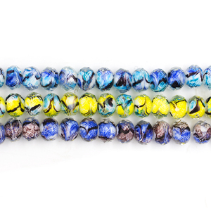 Mix all'ingrosso <span class=keywords><strong>di</strong></span> colore 12x8mm <span class=keywords><strong>di</strong></span> cristallo Rondelle <span class=keywords><strong>perline</strong></span> alla rinfusa <span class=keywords><strong>Murano</strong></span> lumi LIU Li perle <span class=keywords><strong>di</strong></span> <span class=keywords><strong>vetro</strong></span> per la creazione <span class=keywords><strong>di</strong></span> gioielli - Product Image 2