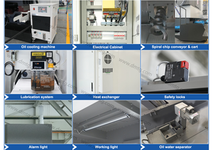 VMC850 VMC860 Fraiseuses CNC 220V Nouveau centre d'usinage vertical à axe 3D/4D/5D avec Fanuc Siemens GSK BT40 - Product Image 4