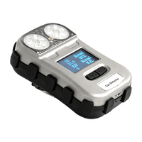 DUOTESI Promotion Détecteur Portable de Gaz Toxiques Certifié CE, Léger (150g), Analyseur d'Alarme, Double seuil, OLED, IP45