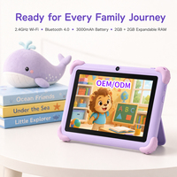 Tablet Infantil de 7 Pulgadas para Niños de 3 a 15 Años con 32 GB de Almacenamiento, Batería de 3000 mAh, Android 12.0, Procesador de Cuatro Núcleos, Resistente a Golpes y al Polvo, ROHS