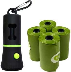 Distributeur de sacs à déjections pour animaux de compagnie, écologique, avec lampe torche - Product Image 4