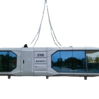 Maison préfabriquée Cabine Apple moderne Hôtel Conteneur maison nacelle de sommeil Extérieur Mobile Petite maison de luxe Capsule House