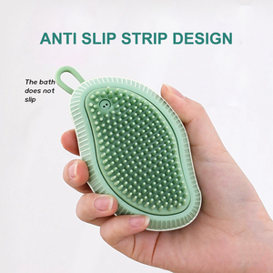 Cepillo Suave de TPR Ecológico y Autolimpiante para Baño de Reptiles, Masajeador y Champú, Venta al Por Mayor - Product Image 5