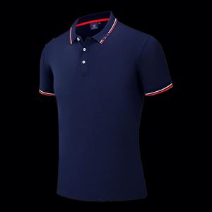 Polo pour hommes personnalisé avec logo de marque, tricoté de haute qualité, à manches courtes, nouveau style, anti-plis, pour le golf, promotionnel - Product Image 6