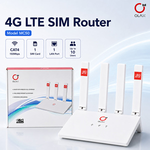 สำหรับช่องใส่ซิมการ์ด olax 4G เราเตอร์ CPE LTE Cat4ที่มีพอร์ตแลน150Mbps และไฟร์วอลล์ Wi-Fi 2.4G เราเตอร์รองรับ WiFi 2.4GHz - Product Image 3