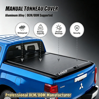 MASSAIT Cache-coffre arrière rétractable pour pick-up Toyota Hilux Revo Vigo