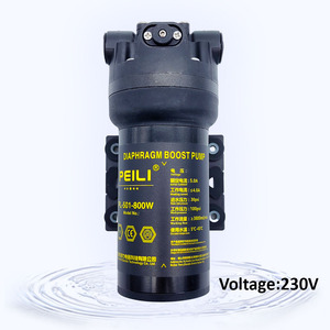 Bomba de refuerzo de diafragma de alta presión, bomba de refuerzo de ósmosis inversa de <span class=keywords><strong>pl</strong></span>ástico de 230V para purificador de agua, V - Product Image 2
