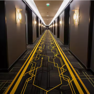 Alfombra Ignífuga para Hoteles de E-sports, Arcades y Casinos, Alfombra de Pared a Pared, Diseño Personalizado, Fácil de Limpiar, Resistente al Desgaste, Estilo Moderno - Product Image 1