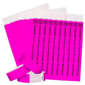 Pulseras de Papel Desechables Personalizadas con Número Secuencial Promocionales SantaGifts, Resistentes al Agua, Resistentes a Desgarros, Ecológicas, con Diseño de Arte Popular - Product Image 1