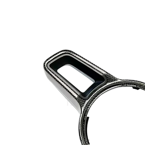 Embellecedor de cubierta decorativa para volante de fibra de carbono para Porsche 911 992 Panamera Cayenne <span class=keywords><strong>Macan</strong></span> 2017 2018 <span class=keywords><strong>2019</strong></span>, accesorios para coche - Product Image 5