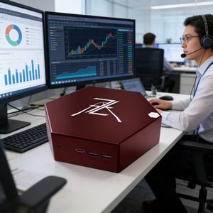 Mini <span class=keywords><strong>PC</strong></span> Anbi DDR5 1TB Type-C per Collaborazione Multi-Schermo, Windows 11 per Finanza e Servizio Clienti, Workstation - Product Image 1