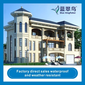 Revêtement professionnel imperméable et résistant aux fissures pour les façades de bâtiments avec effet pierre et texture bois - Product Image 3