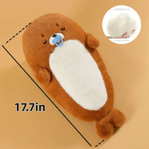 Peluche a forma <span class=keywords><strong>di</strong></span> focale in stile cartone animato personalizzato OEM 8722, con ciuccio, per abbracciare, ideale come regalo per bambini - Product Image 2