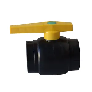 Plastic Pipe Fittings PE Pipe Fittings Welding High Quality Pipe Fittings HDPE Ball Valve For Water Supply System