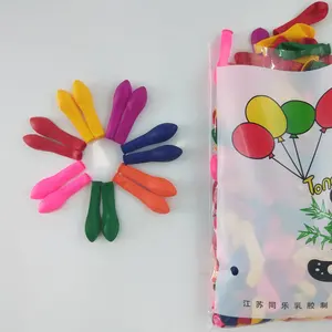 Non-toxic round shape colorful latex water balloon