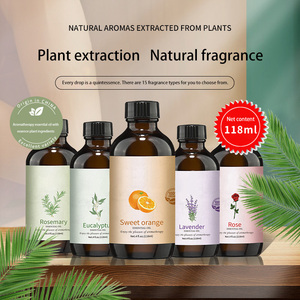 Aceite Esencial de Aromaterapia Soluble en Agua con Extracto de Plantas para SPA y Masajes, 118 ml, Aceite de Rosa, Lavanda, Jazmín y Lima para Difusor - Product Image 2