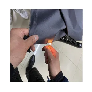 High quality 100%polyester 450D pu coating waterproof flame retardant solution dyeing oxford fabric for tent and furniture cover