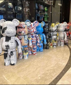 Art personnalisé en ABS, figurine Bearbrick 1000% 70cm grandeur nature, <span class=keywords><strong>jouet</strong></span> modèle pour la décoration de la maison - Product Image 1