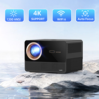 Projecteur intelligent LED CR67 1200 ANSI, projecteur portable 1080p, home cinéma, Android 11 pour les entreprises et l'éducation