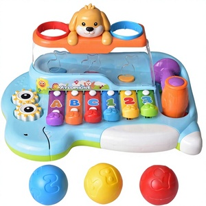 Wholesale <b>Instrument</b> Toy Knock Ball <b>Keyboard</b> Small Hammer Learning Piano Toys - Product Image 3