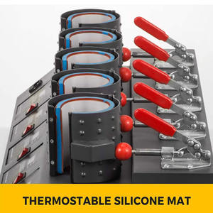 เครื่องกดลายแก้วรุ่นใหม่ <span class=keywords><strong>rs</strong></span> M1002 เครื่องกดลายแก้ว 5-in-1 เครื่องกดความร้อนสำหรับแก้ว <span class=keywords><strong>2</strong></span> ใบ - Product Image 3