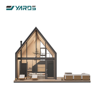Fournisseur fabrique des cabines de luxe à deux étages pour les vacances en plein air, glamping, mini-maison de plein air