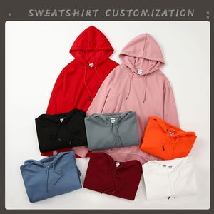 Sudadera con Capucha Personalizada con Logotipo, Gruesa, para Hombre y Mujer, de Invierno, Forro Polar, Unisex, Estilo Urbano, Térmica, Talla Grande - Product Image 4