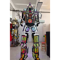 Costumes Robotiques de Cosplay en Gros pour Usine, Grande Taille 2,7m, Réalistes, pour Promotion Commerciale, Salons Professionnels, Danse, LED, Nuit, Personnalisables
