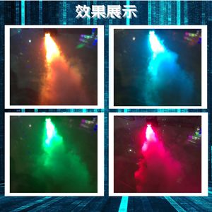 Mini Fog Machine 500W <b>Led</b> Seven Color Portable Stage Smoke Generator For Parties Weddings Indoor Use - Product Image 5