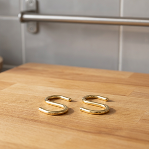 Gancho en S de 50 mm Dorado (Paquete de 2 en Blíster) Uso Doméstico - Product Image 2
