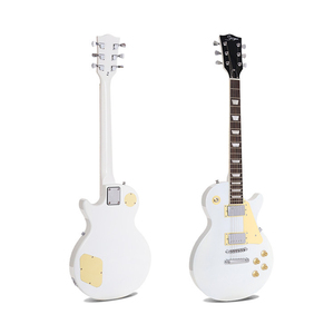 Chitarra Elettrica Classica <span class=keywords><strong>Les</strong></span> <span class=keywords><strong>Paul</strong></span> L-G9, Corpo in Pioppo Massiccio, 22 Tasti, Doppi Humbucker, Opzione 3 Colori - Product Image 2