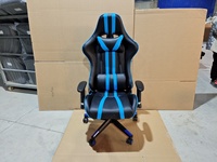 Kursi Gaming PC Rocker Mewah Ukuran Besar dan Tinggi, Sandaran Tangan Dapat Disesuaikan