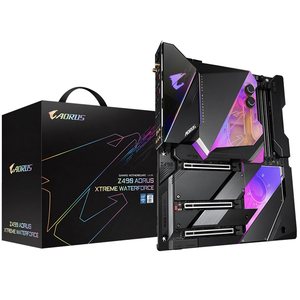 Tarjeta Madre para Juegos Z490 WATERFORCE Usada, LGA1200 DDR4 E-ATX, Venta al por Mayor y Suministro a Granel - Product Image 1