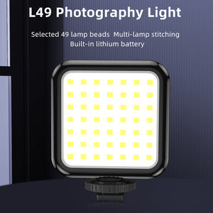 High Quality Photographic Beauty Fill <strong>Camera</strong> Flash Lights <strong>LED</strong> Light Video 6W Mini <strong>Camera</strong> Light 6500K - Product Image 6