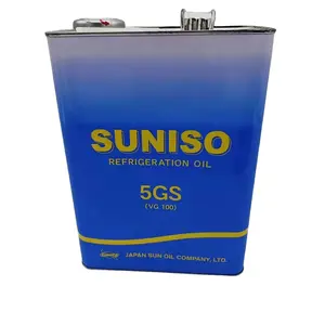 Huile lubrifiante de réfrigération Suniso 4Gs d'huile de réfrigération 4L de vendeur chaud