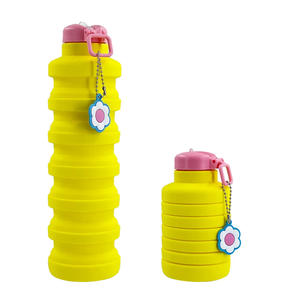 Botella de Agua Plegable de Silicona Portátil de 700 ml para Fitness, Deportes y Actividades al Aire Libre, Dopamina Disponible para Compra Transfronteriza - Product Image 4