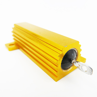 Résistance à fil bobiné haute puissance RX24 à boîtier en aluminium, résistance de charge CC ou CA basse fréquence