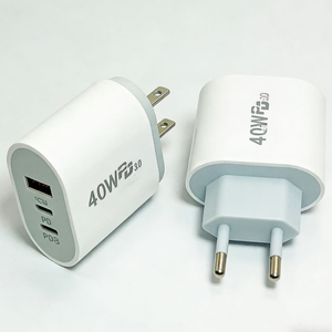 ที่ชาร์จเร็วสุดๆสำหรับ20WPD สินค้าขายดีของ US pulg แท็บเล็ตมือถือแท็บเล็ต USB-A + ชนิด C แฟลชชาร์จ PD20W ผลิตภัณฑ์อีคอมเมิร์ซ - Product Image 2