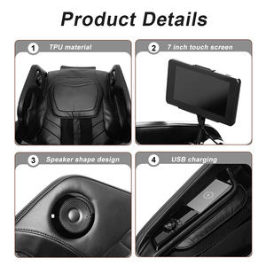 बूढ़ा आदमी एक पूर्ण कंपन डबल sl रेल मालिश कुर्सी पूर्ण शरीर हुड - Product Image 4