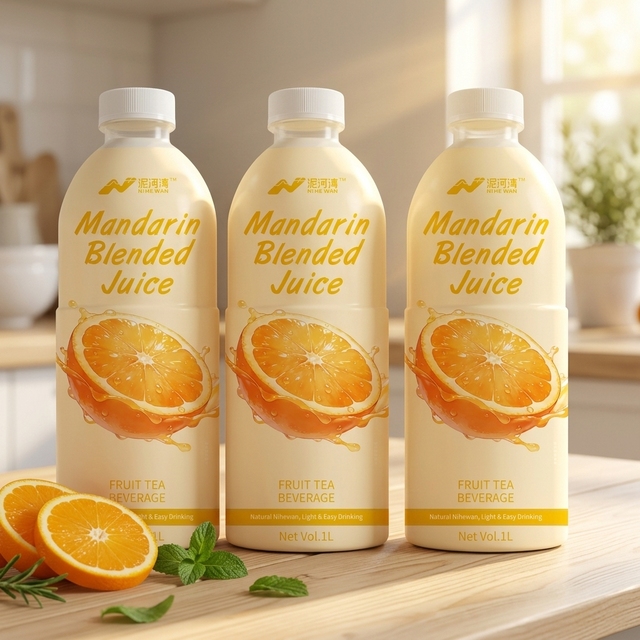 Nihewan Mandarin Blended Juice Factory Price OEM ODM Bulk Pack 1L beverage Soft Drink