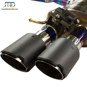 Échappement complet en titane haute Performance avec tuyau avant, pièces pour voiture <span class=keywords><strong>Audi</strong></span> <span class=keywords><strong>A6</strong></span> 3.0T voyage, livraison gratuite - Product Image 5