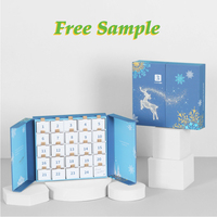 Biscuit bijoux chocolat maquillage emballage personnalisé vide luxe Date Eid mystère surpris Ramadan calendrier de l'avent boîte-cadeau pour les enfants