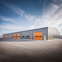 Bâtiment d'entrepôt préfabriqué en structure d'acier 2026 avec poutres en H solides certifiées CE pour usage industriel et commercial