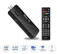 Récepteur TV numérique terrestre 4K DVB-T2 Ac4 Mini Dongle, décodeur TV H.265 HEVC DVB-T2 Ac3, clé TV STB UHD, décodeur