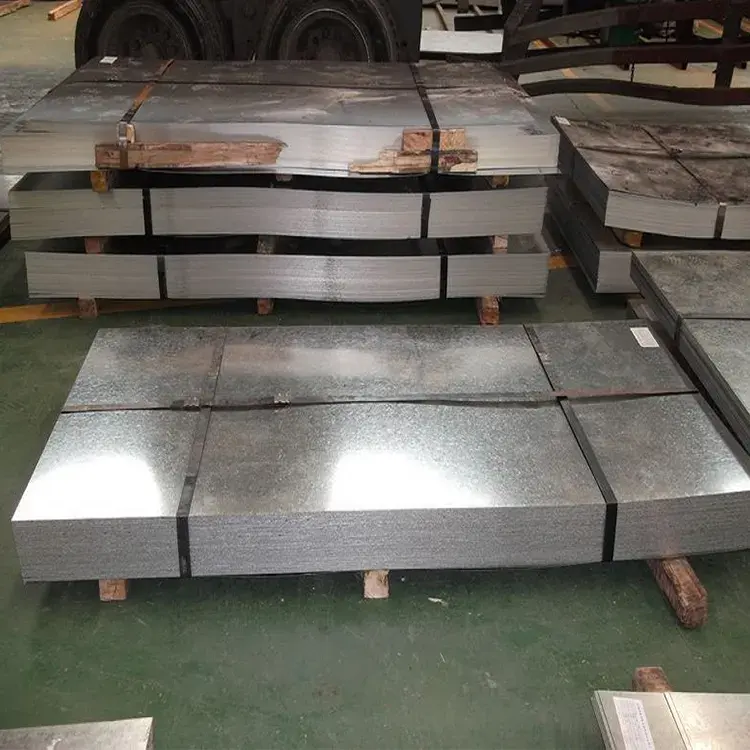 Hindistan'dan uygun fiyatlı sıcak daldırma galvanizli demir çelik levha Gr 50