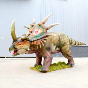 Dinosauro Animatronico in Metallo per Parco a Tema Giurassico, Costruzione Realistica e <span class=keywords><strong>Meccanica</strong></span> con Funzioni Interattive per Aeroporti e <span class=keywords><strong>Scuole</strong></span> - Product Image 1