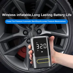 Car Portable Electric Air Pump Mini Car Tyre Electric Portable Air Pump